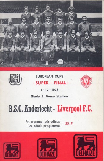 Match programme